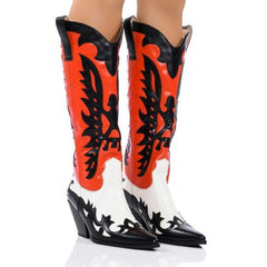 Heels Boots Western Cowboy Cowgirl