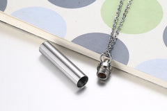 Secret Message Pill Couples Relationship Jewelry Gift