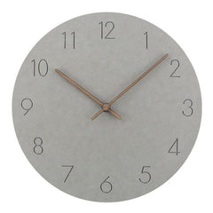 Minimalist Nordic Wall Deco Silent Clock 29cm