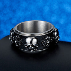 Custom Fidget Spinning Punk Ring