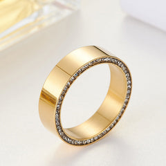Custom Name Unisex Wedding Ring