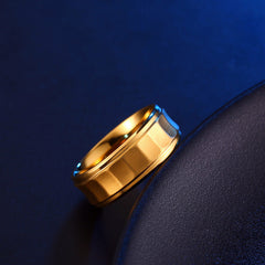 Cute Simple Mens Ring for Custom Names