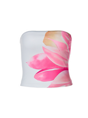 Mira Floral Tube Top