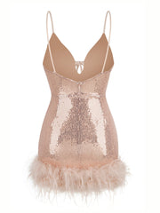 Serene Sequin Mini Dress
