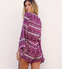 print jumpsuit shorts