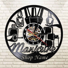 Gift for Beautician Beauty Salon Wall Clock