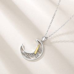 Sun and Moon Couple Relationship Necklaces Set
