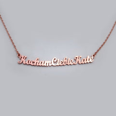 Custom Necklace with Name Anniversary Gift for Her