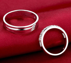 0.2Ct Lab Grown Diamond Rings Set