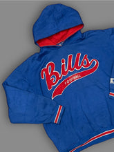 Felpa cappuccio vintage Bills Football tg L