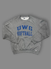 Felpa vintage UWG Softball tg XL