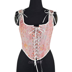 top corsetto vintage mood donna