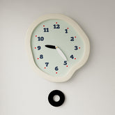 Silent Flow â€?Modern Acrylic Pendulum Wall Clock (28×30 cm)