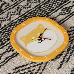Woof Time �Silent Pendulum Clock for Kids (Dog Design) 30cm