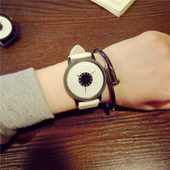 Matching Minimalist Quartz Watch Set for Couples
