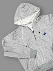 Felpa zip 3/4 Vintage Adidas tg M