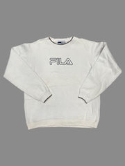 Felpa girocollo vintage Fila tg XL