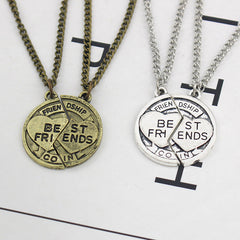 Bff Best Friends Coin Friendship Necklaces Gift Set