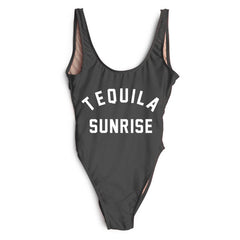 Women's print one-piece swimsuit