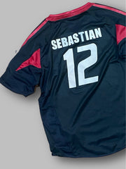 Maglia calcio vintage Bayern monaco Sebastian 12y