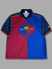 Jersey maglia calcio Barcellona Rivaldo 10 tg XL