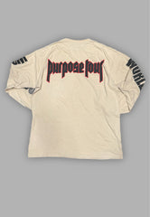 T shirt Vintage Purpose Wolrd Tour tg L