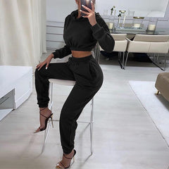 Completo tuta felpa e pantalone donna