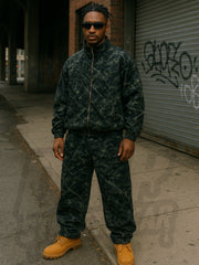 Completo Drip Realtree giacca e pantalone fondo largo