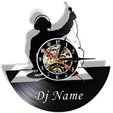 Unique Gift Idea for DJ Lp Record Clock