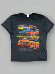 T shirt vintage Racing Mustang tg L