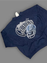 Felpa girocollo vintage Dallas Cowboys tg M