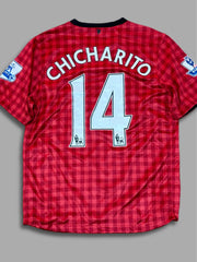 Jersey maglia calcio Manchester united Chicharito tg L