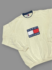 Felpa Vintage Tommy Hilfiger tg XL