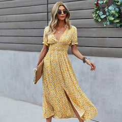 Women's Fashionable Bohemian Casual Swing Dress