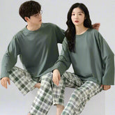 Gulleiâ„?Matching His and Hers Sleepwear PJs Set 100% Cotton