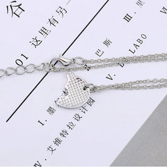 3 Best Friends Forever Puzzle Necklaces - Engraved Gift Set