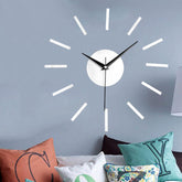 DIY Sticker Creative Silent Wall Clock �Modern & Customizable Design