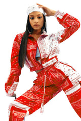 Completo due pezzi bandana donna