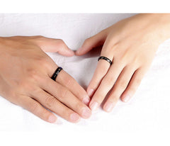 His Queen & Her King Promise Rings with Colored Accent Stones