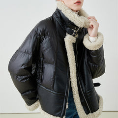 Lamb New Small Thick Warm Bread Jacket
