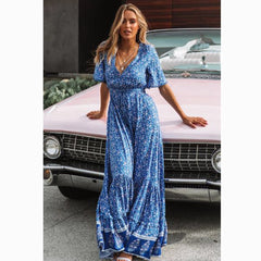Frieda Boho Maxi Dress Women Summer Elegant