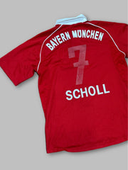 Jersey maglia calcio Bayern Monaco Scholl tg S