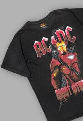 T shirt Vintage Iron Man ACDC tg L