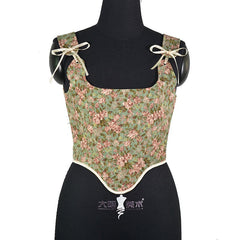 Corduroy European and American outerwear fishbone corset women corset court French style