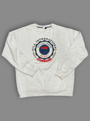 Felpa girocollo vintage Fila tg S