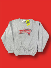 Nebraska vintage embroidery sweatshirt size L