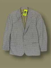 Vintage checked blazer jacket size 42