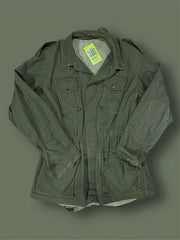 Vintage military jacket with pockets, size L