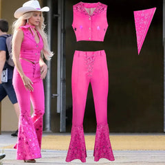 Halloween movie Barbie cosplay costume live action movie