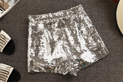 Shorts bling bling donna paillettes donna